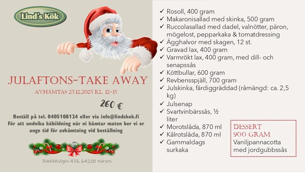 Julafton take away sv 2025