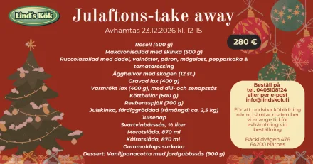 jultakeaway 2026 svenska